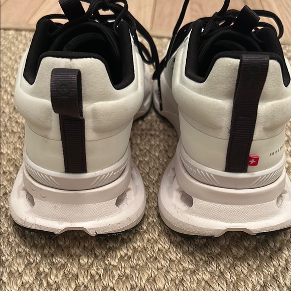 On Running Women’s White and Black Cloudnova X Sneakers - Picture 12 of 13